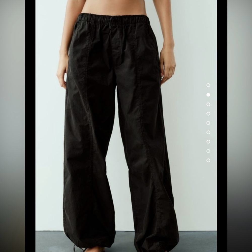 Zara Black Track Pants
